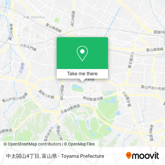 中太閤山4丁目 map