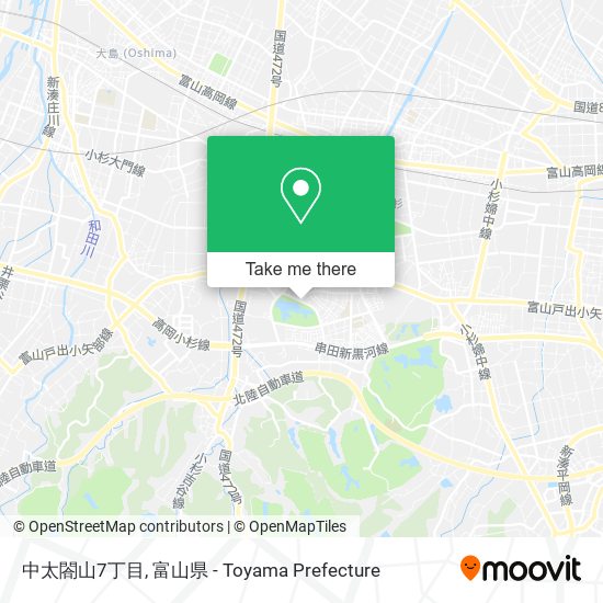 中太閤山7丁目 map