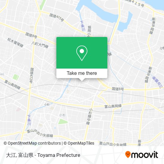 大江 map