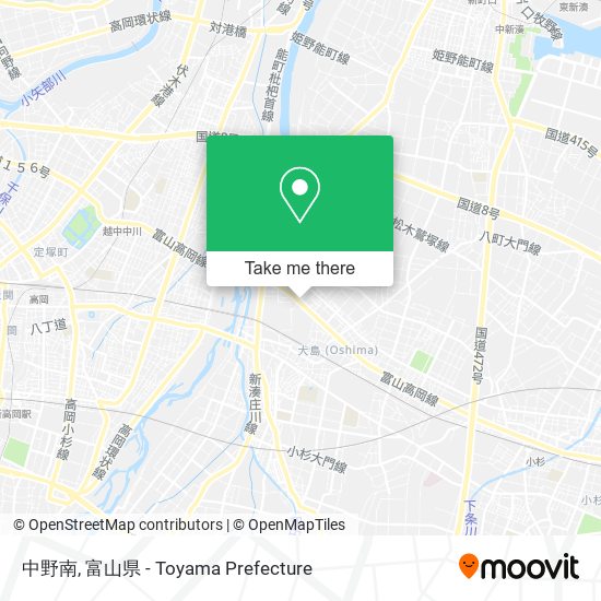中野南 map