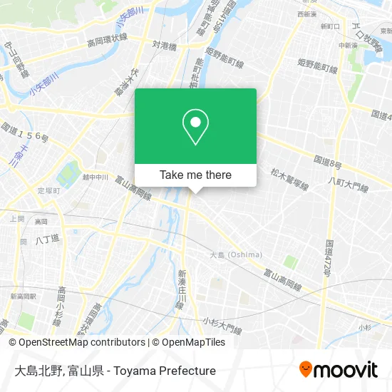 大島北野 map