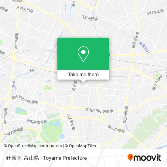 針原南 map