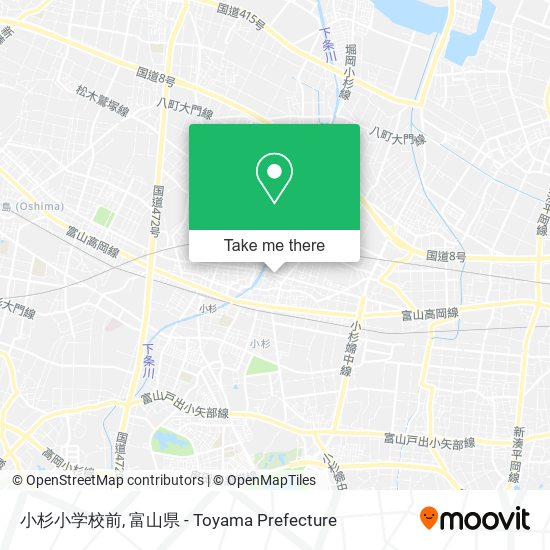 小杉小学校前 map