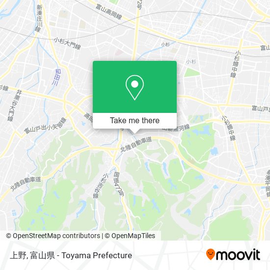 上野 map