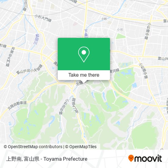 上野南 map