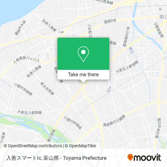 入善スマートIc map