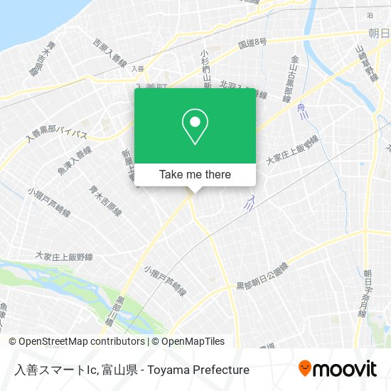 入善スマートIc map