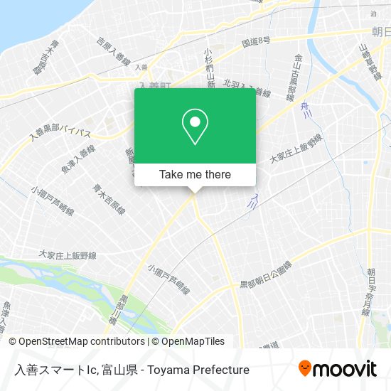 入善スマートIc map