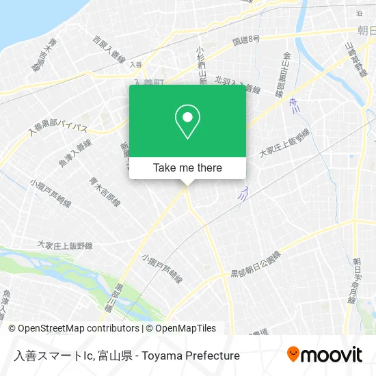 入善スマートIc map