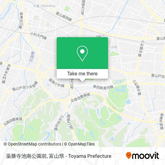 薬勝寺池南公園前 map