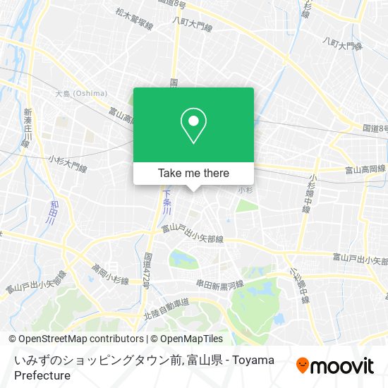いみずのショッピングタウン前 map