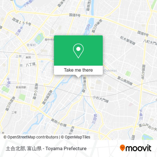 土合北部 map