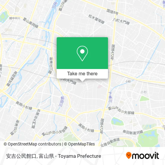 安吉公民館口 map