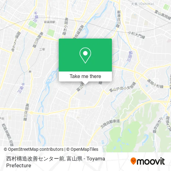 西村構造改善センター前 map