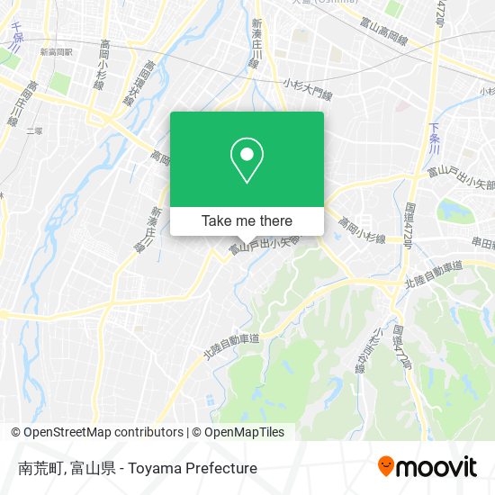 南荒町 map