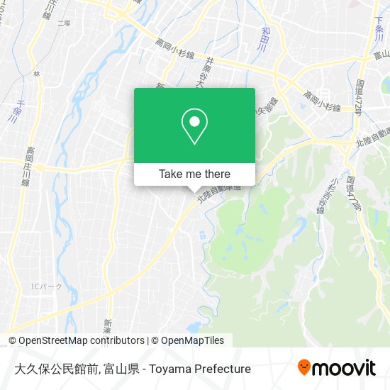 大久保公民館前 map