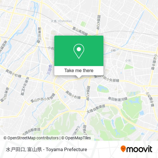 水戸田口 map