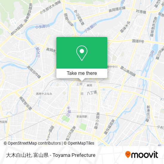 大木白山社 map
