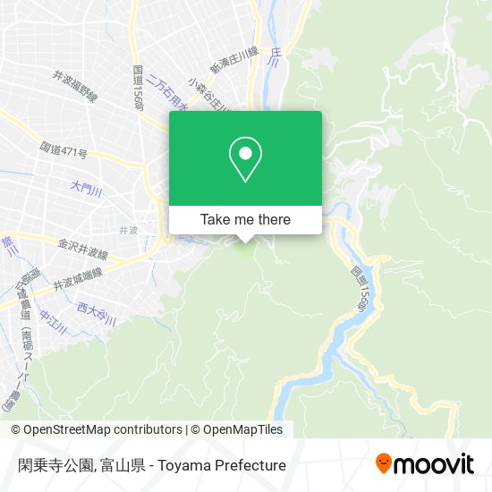 閑乗寺公園 map
