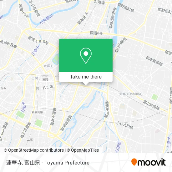 蓮華寺 map