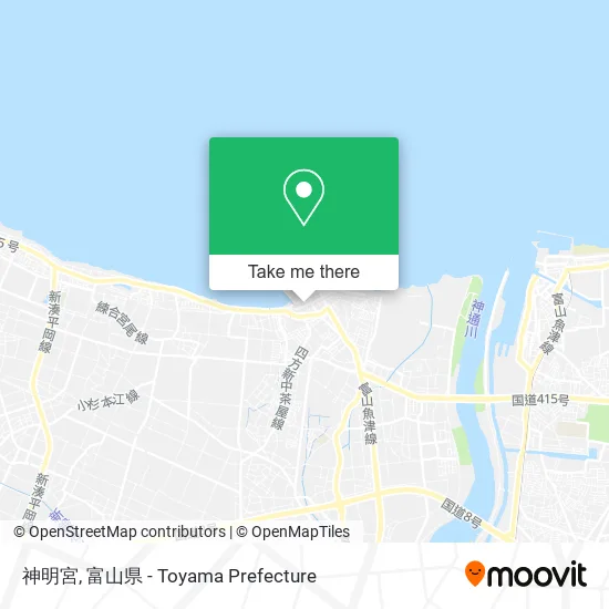 神明宮 map