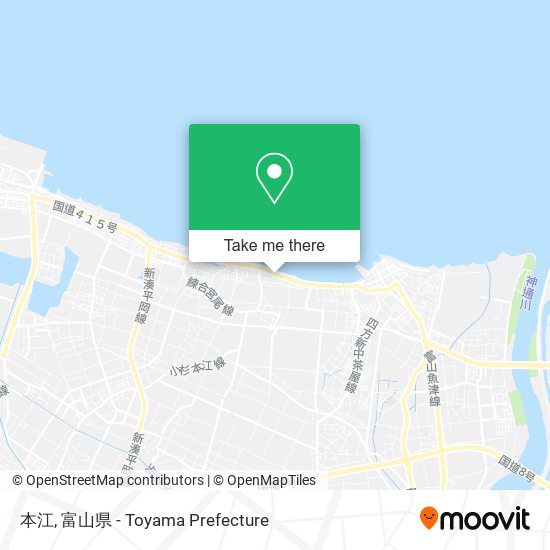本江 map