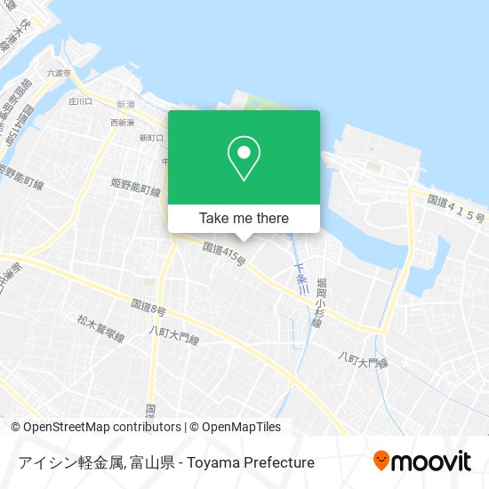 アイシン軽金属 map