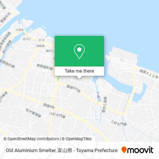 Old Aluminium Smelter map