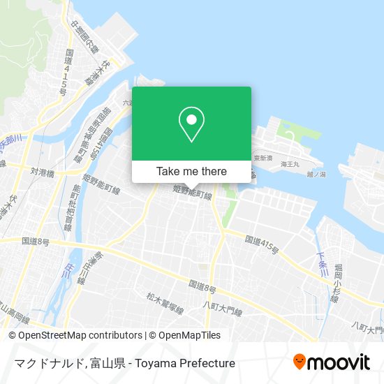 マクドナルド map