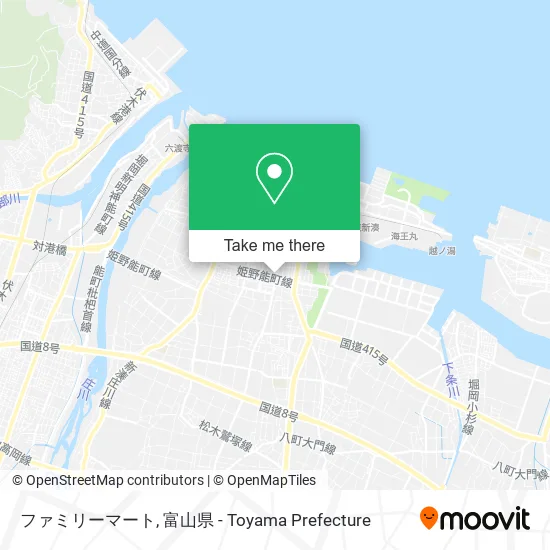 ファミリーマート map