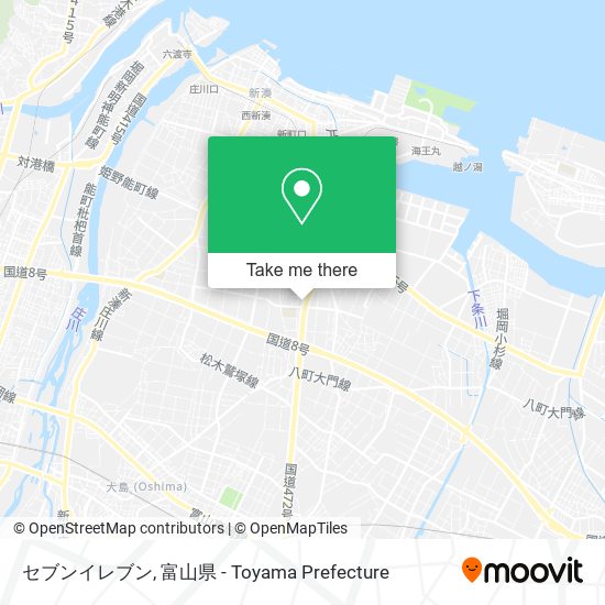 セブンイレブン map