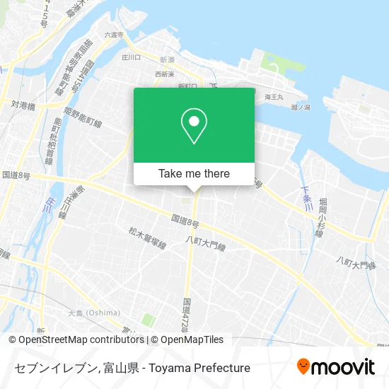 セブンイレブン map