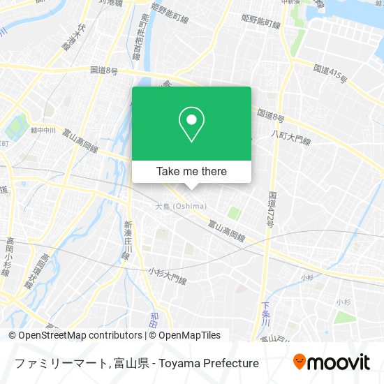 ファミリーマート map