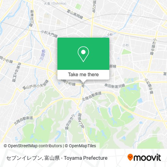 セブンイレブン map