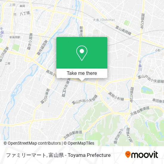 ファミリーマート map