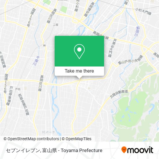 セブンイレブン map