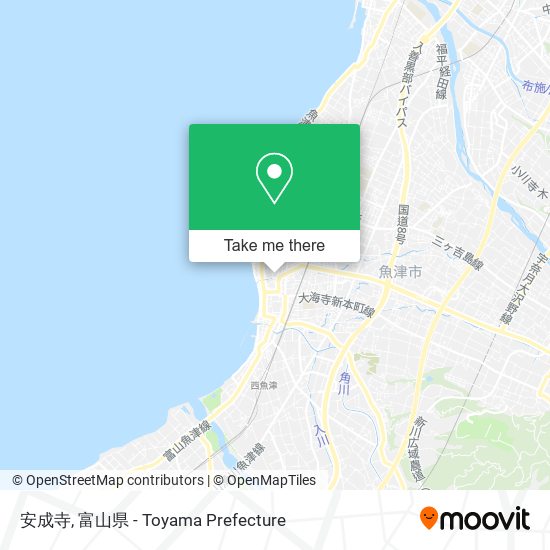 安成寺 map