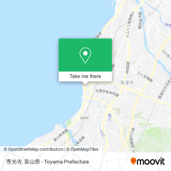 専光寺 map