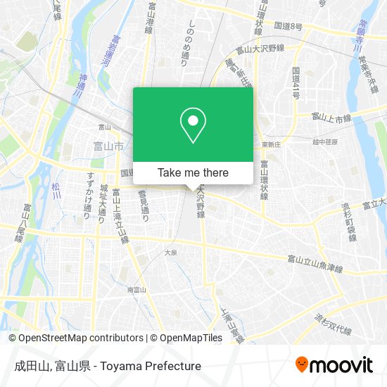 成田山 map