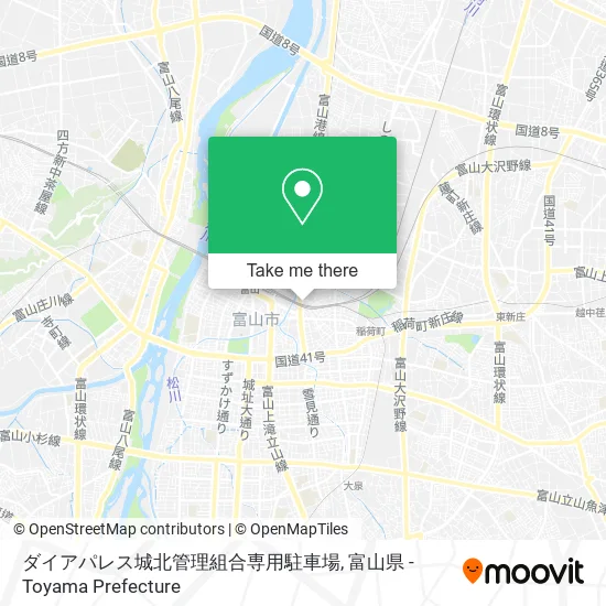 ダイアパレス城北管理組合専用駐車場 map