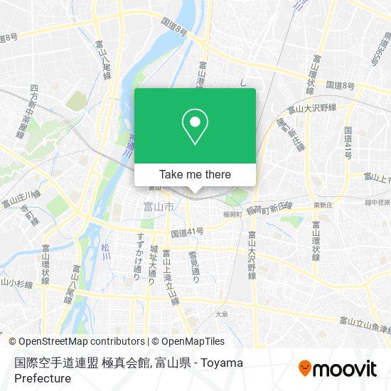 国際空手道連盟 極真会館 map