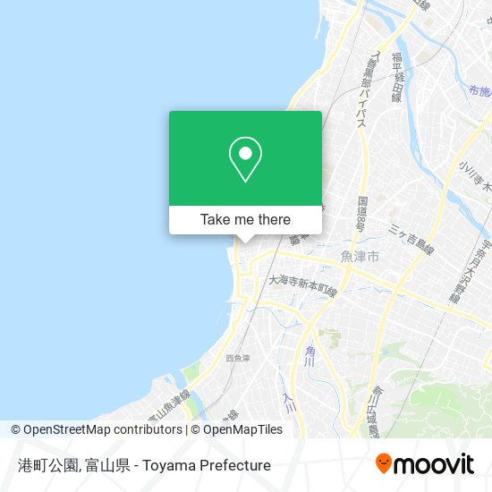 港町公園 map