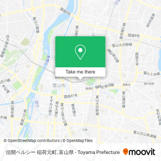 信開ベルシー 稲荷元町 map