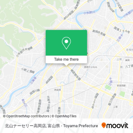 北山ナーセリー高岡店 map