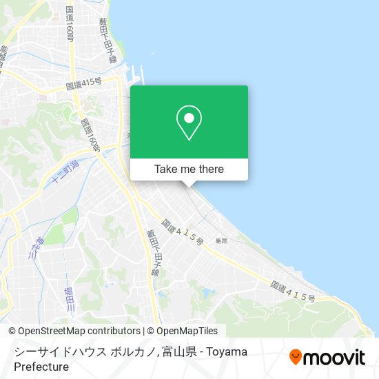 シーサイドハウス ボルカノ map