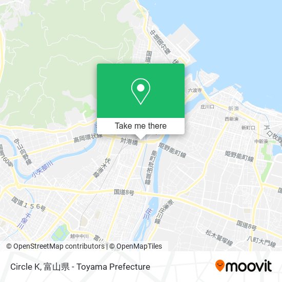 Circle K map