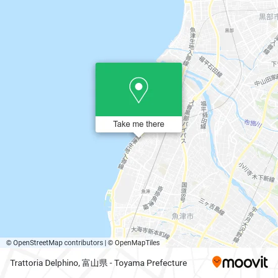 Trattoria Delphino map