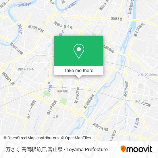万さく 高岡駅前店 map