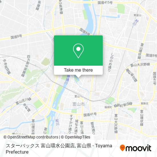 スターバックス 富山環水公園店 map