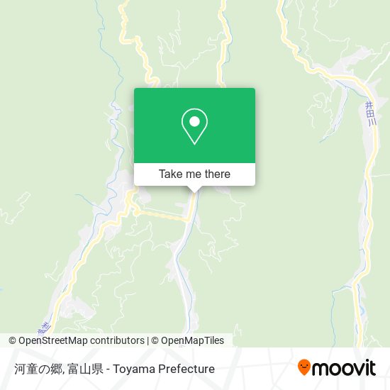河童の郷 map